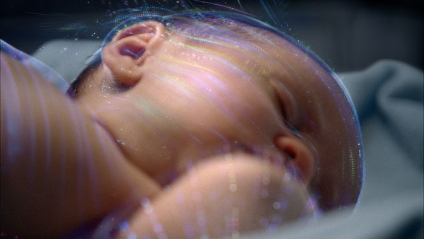 Image of  'Data Baby' spot for IBM by Motion Theory directed by Mathew Cullen 