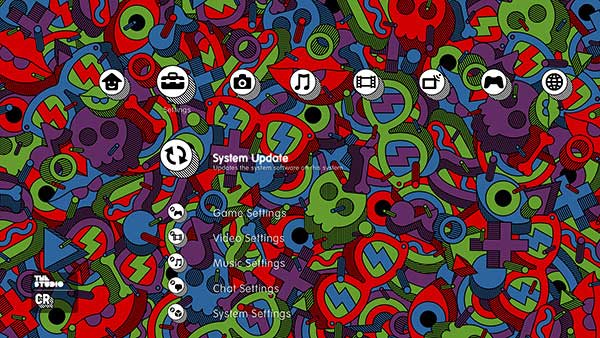 'Explosion' static theme by Craig Redman.