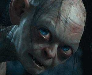 Gollum, performed by ANDY SERKIS in the fantasy adventure “THE HOBBIT: AN UNEXPECTED JOURNEY,” a production of New Line Cinema and Metro-Goldwyn-Mayer Pictures (MGM), released by Warner Bros. Pictures and MGM. Photo courtesy of Warner Bros. Pictures
